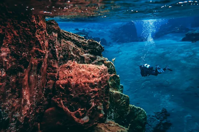 Silfra fissure Iceland