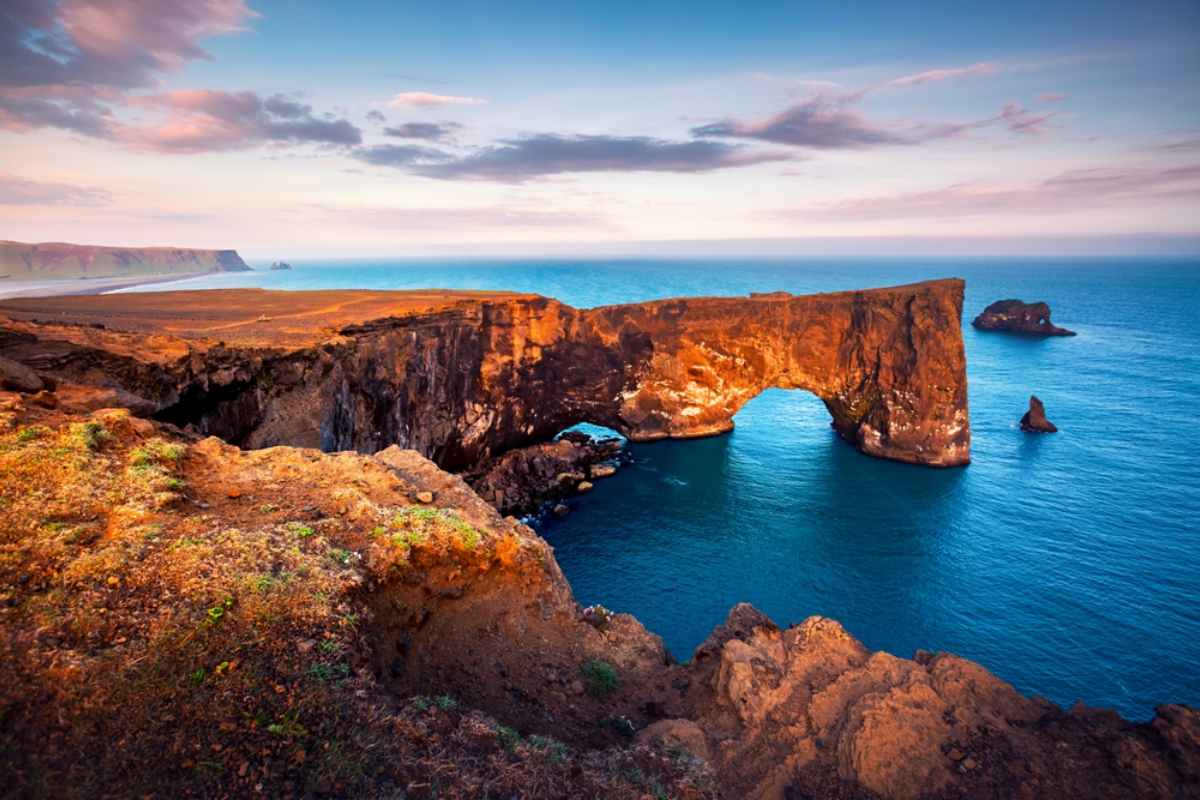 Dyrholaey Rock Formation