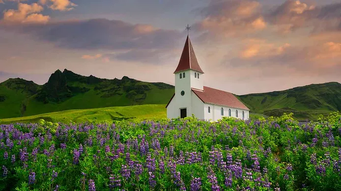 South coast Iceland winter