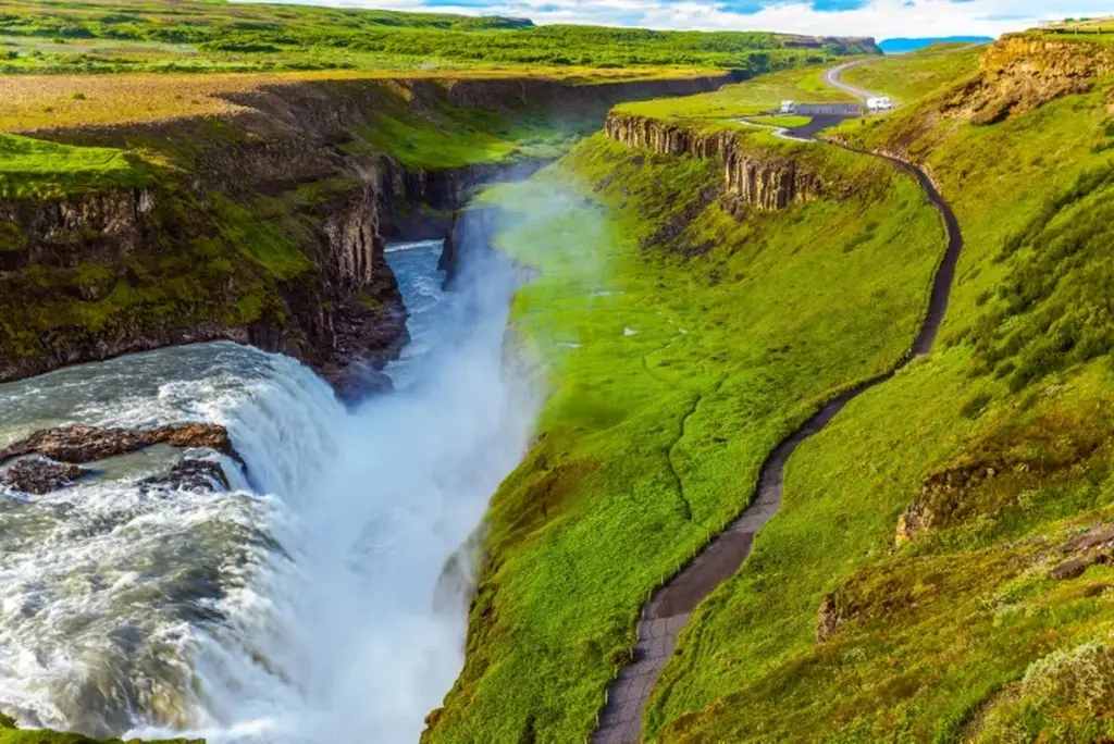 Gulfoss Waterfall