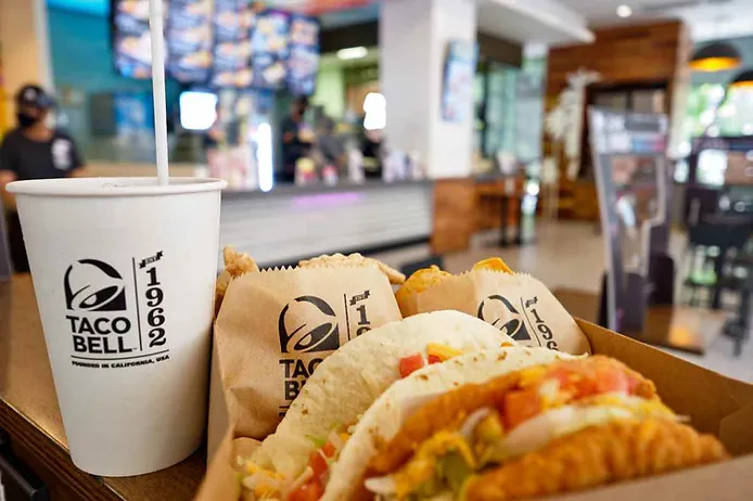 American food in Iceland: Taco Bell