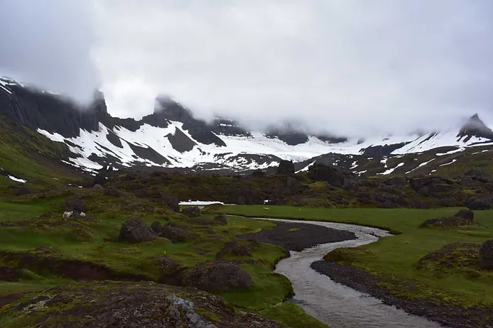 Iceland east landscape