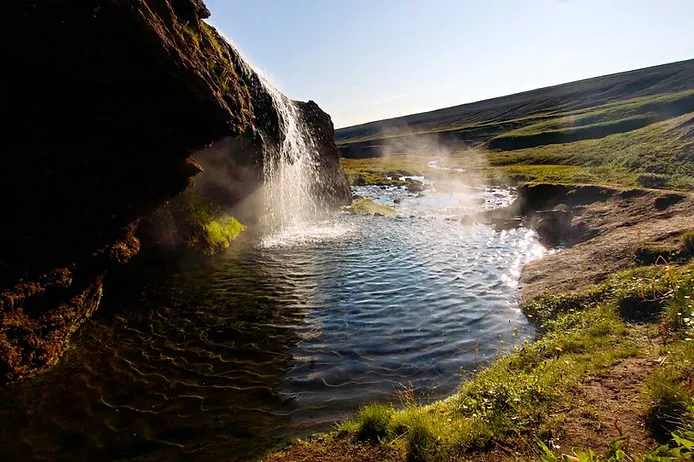 North east Iceland hot springs