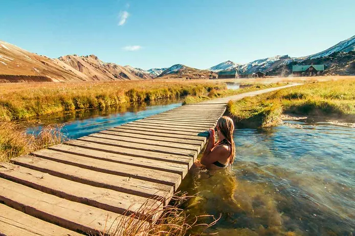 Hot Springs in Iceland