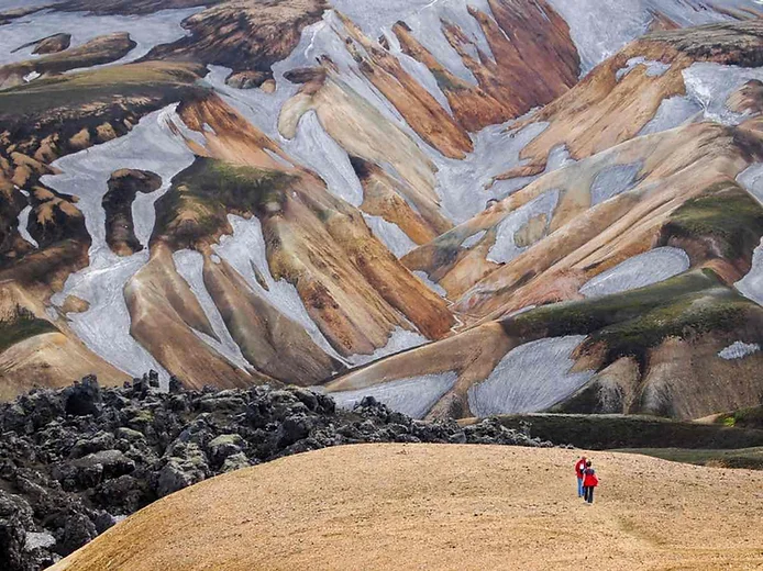 Hiking in Landmannalaugar