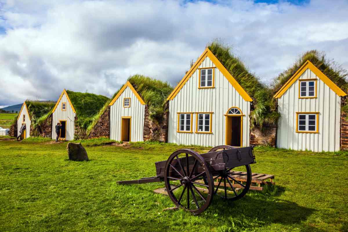 Icelandic Wooden Houses