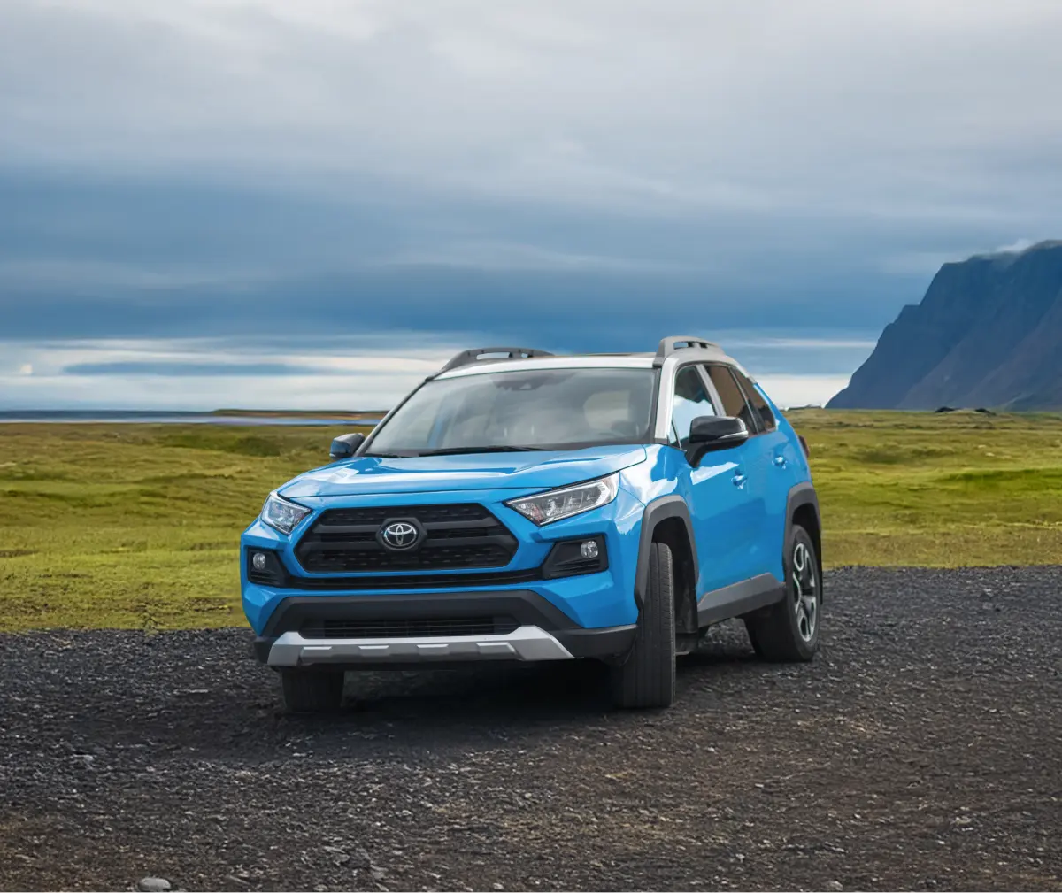 Toyota RAV4 Hybrid AWD in Iceland - Powerful, fuel-efficient, and adventure-ready SUV for exploring Iceland’s rugged landscapes.